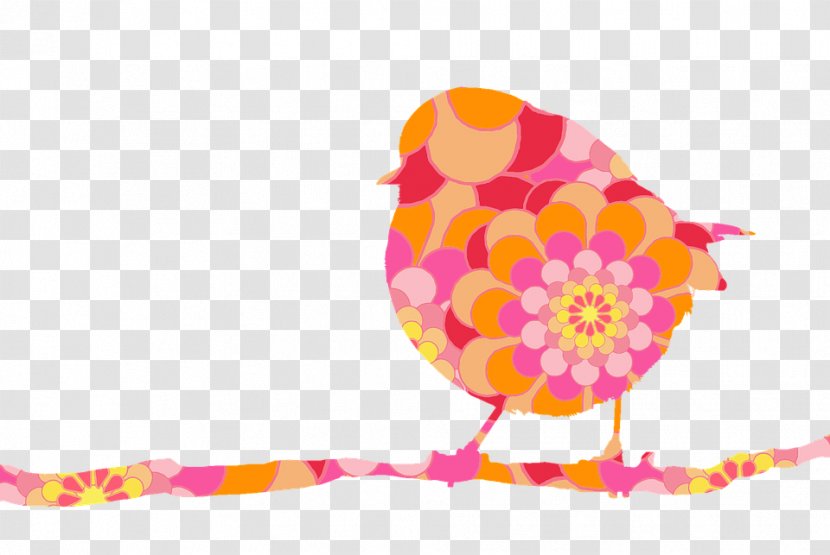 European Robin Bird Flower Floral Design - Decorative Arts - Womensday Transparent PNG
