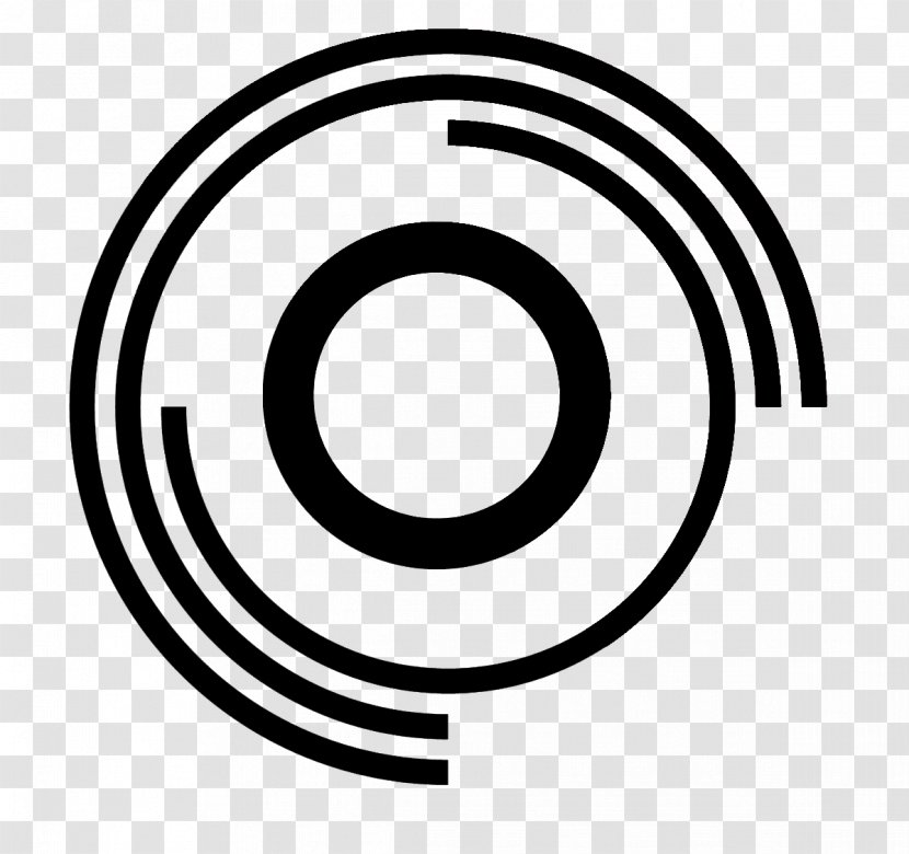 Black And White Monochrome Photography Circle - Technology Frame Transparent PNG