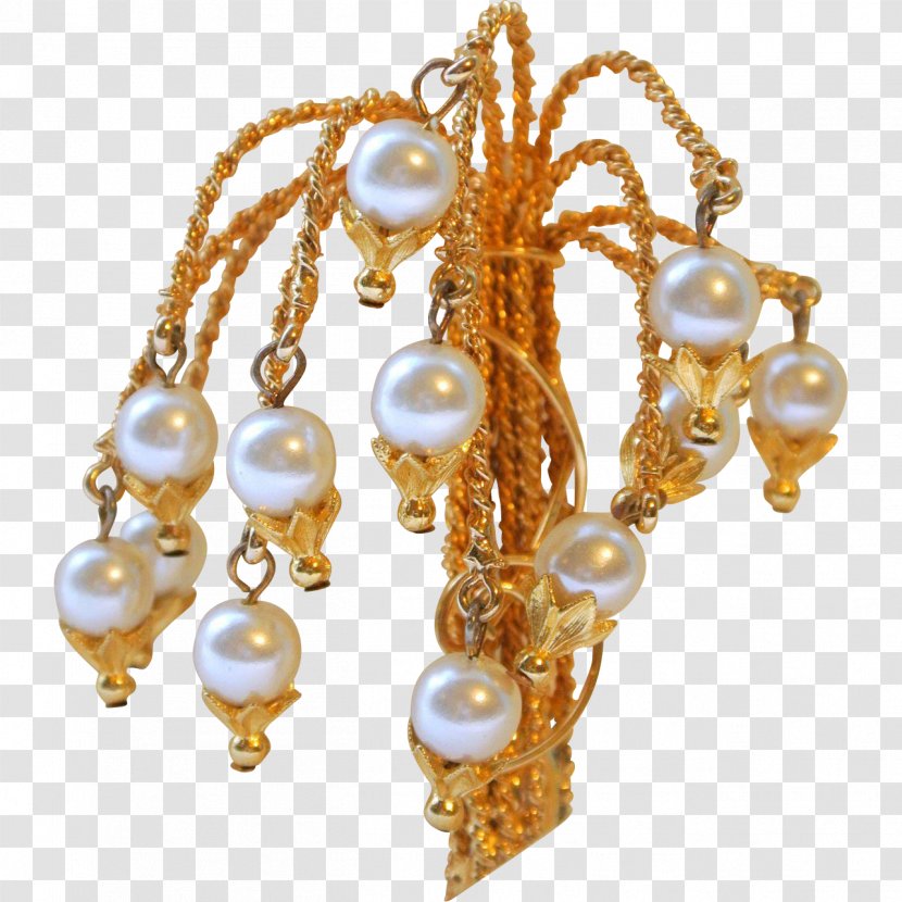 Pearl Necklace Jewelry Design Jewellery - Gemstone - Rhinestone Transparent PNG