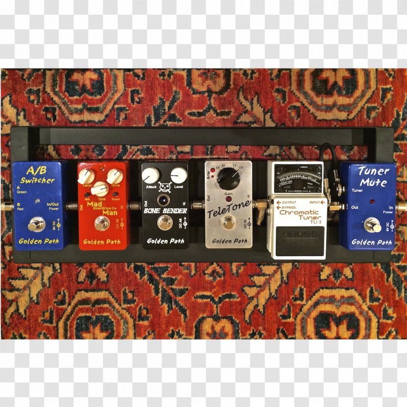 Pedalboard Effects Processors & Pedals Cigar Box Guitar Electronic Tuner - Silhouette - Don't Leave Transparent PNG