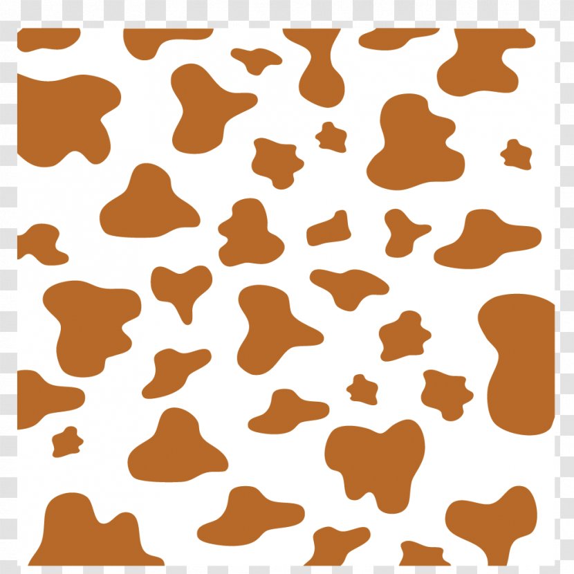 Cattle Animal Print Printing Textile Zazzle - Brown - Striped Cow Transparent PNG