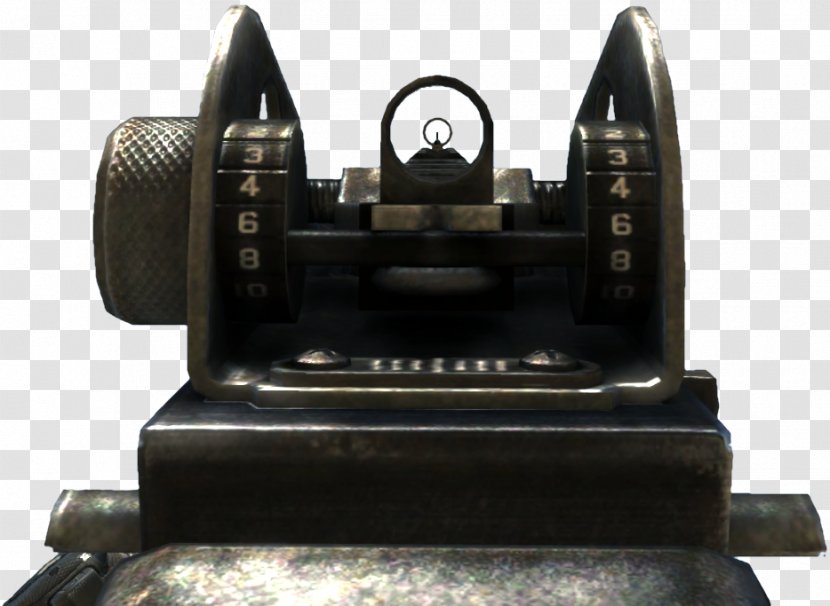 Call Of Duty: Modern Warfare 3 Iron Sights Light Machine Gun Transparent PNG