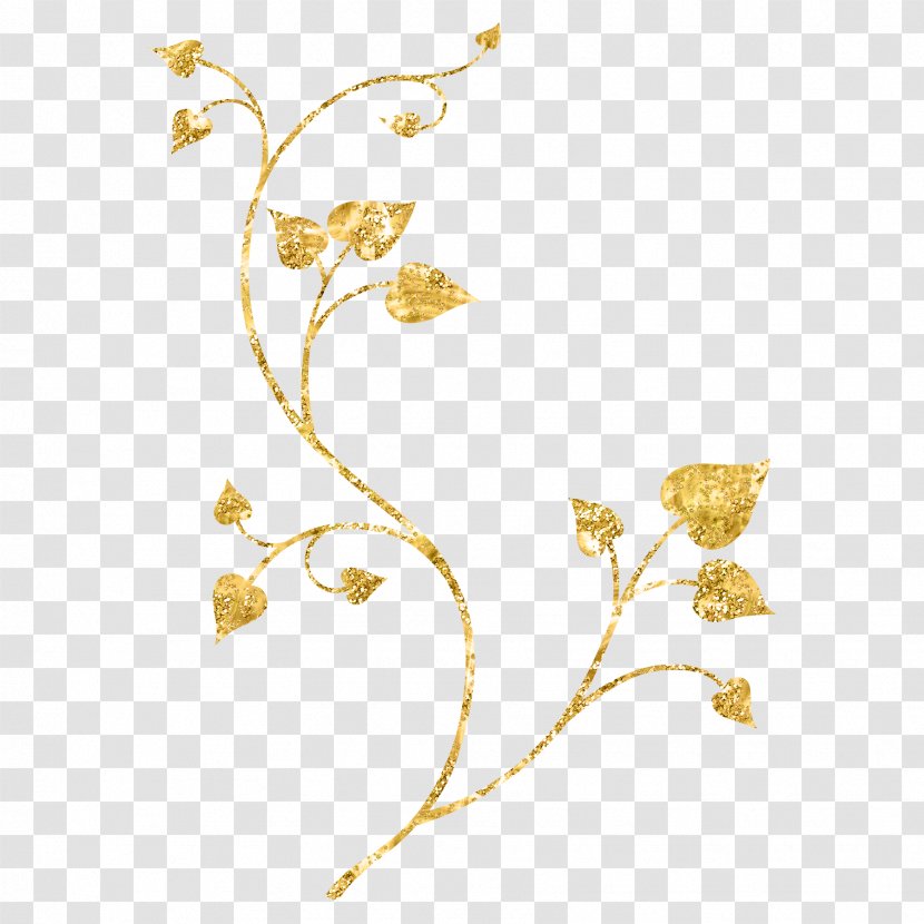 Clip Art Flower Gold Floral Design Petal Transparent PNG