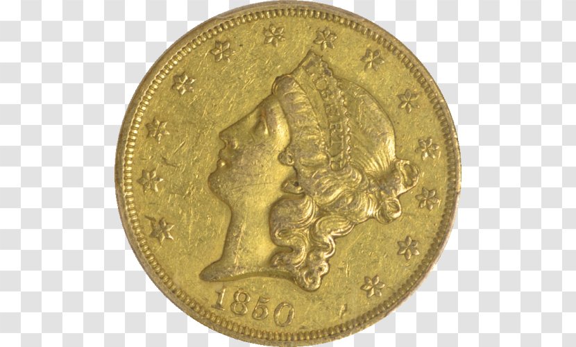 Gold Coin Obverse And Reverse Dollar Transparent PNG