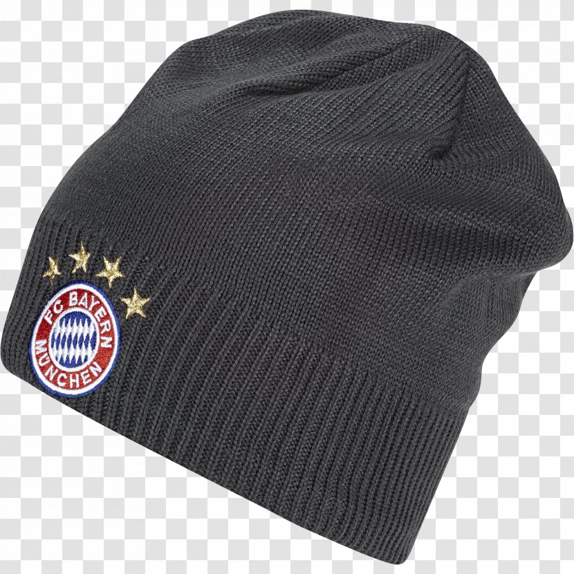 Beanie FC Bayern Munich Knit Cap Adidas Hat - Santa Feet Chimney Transparent PNG