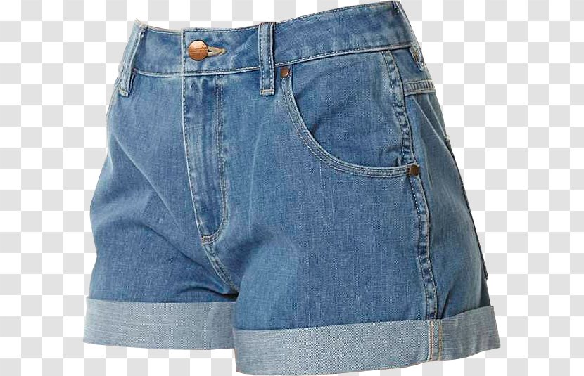 Denim Jeans Shorts Paper - Pocket Transparent PNG