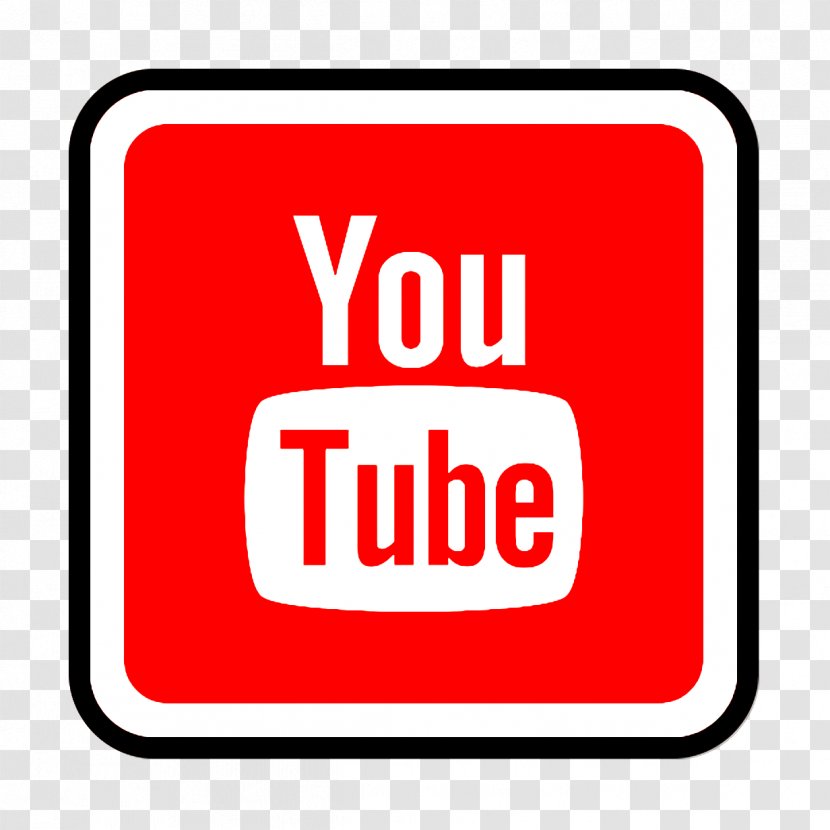 Media Icon Social Youtube - Sign Logo Transparent PNG