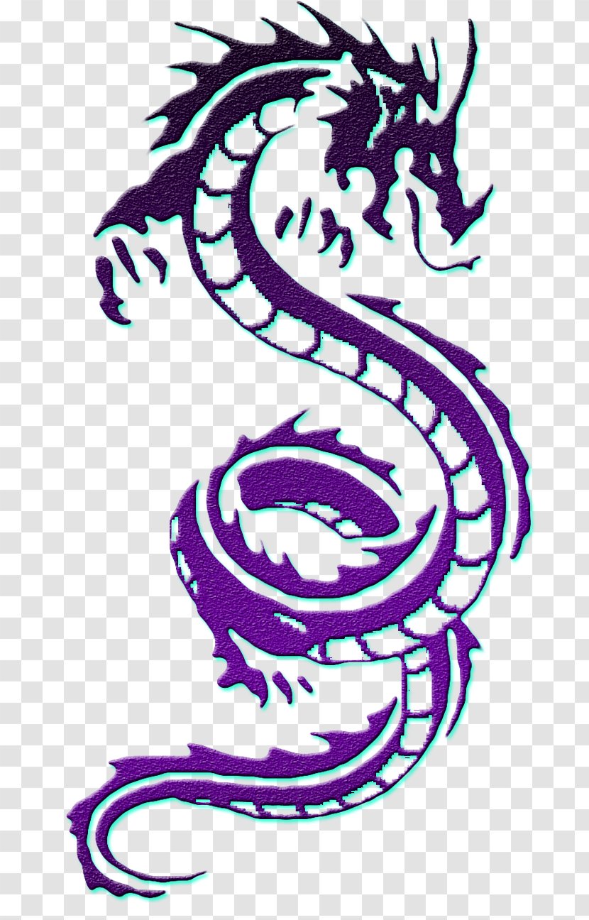 Chinese Dragon China Tattoo Clip Art - Visual Arts - Tatoo Transparent PNG