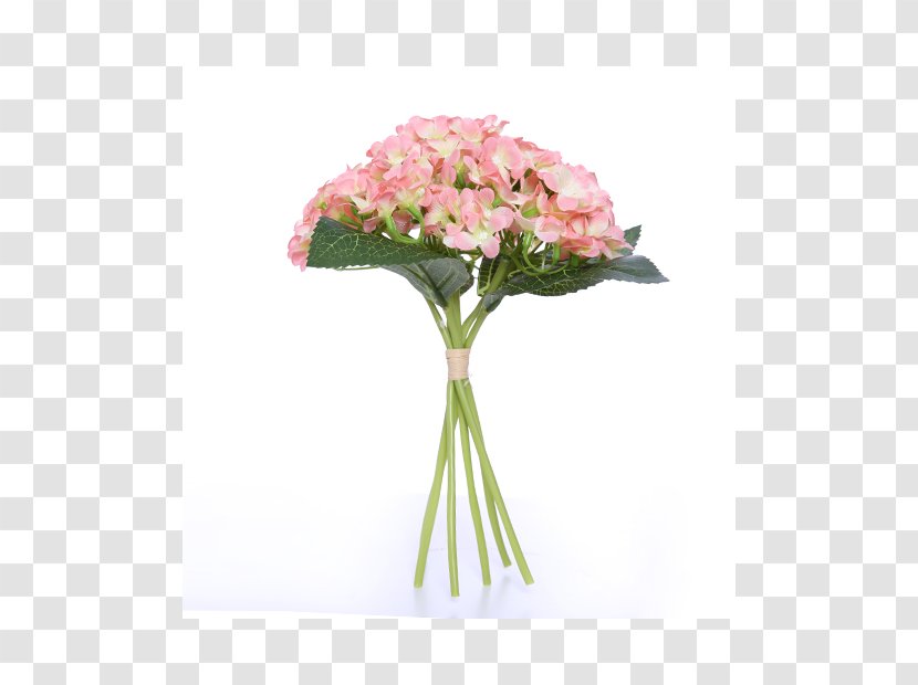 Flower Bouquet Artificial Rose Hydrangea - Peach Transparent PNG