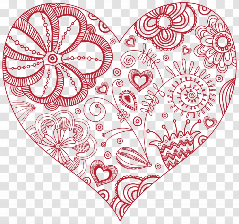 Paper Heart Clip Art - Watercolor - Decorative Hearts Cliparts Transparent PNG