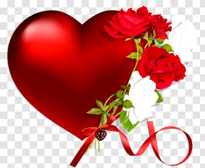Rose Drawing Valentine's Day Clip Art - Frame - HEART FLOWER Transparent PNG