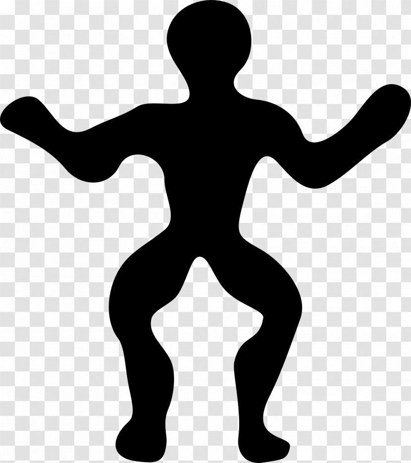Olympic Weightlifting Weight Training Clip Art - Man Silhouette Transparent PNG