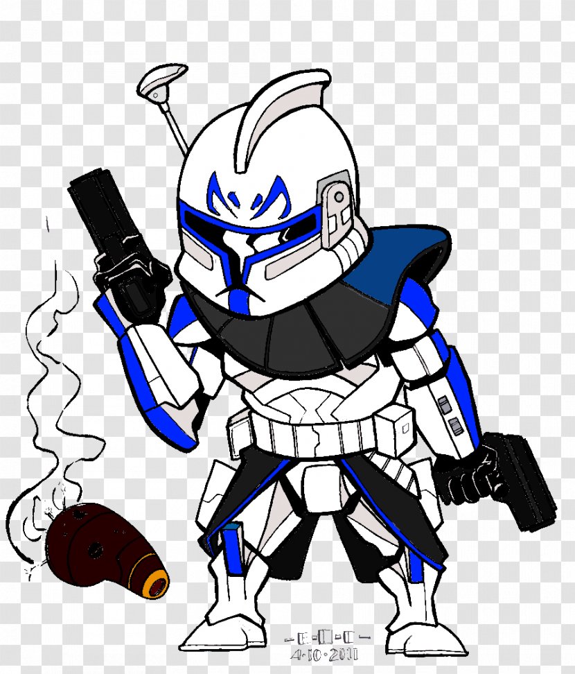 Clone Trooper Star Wars: The Wars Ahsoka Tano Jango Fett - Watercolor Transparent PNG