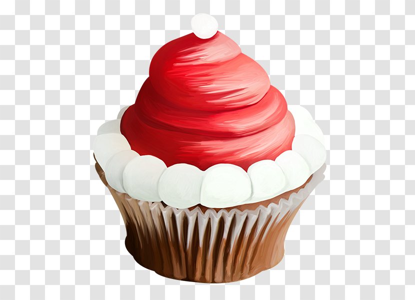 Cupcake Red Velvet Cake Torte Frosting & Icing Transparent PNG