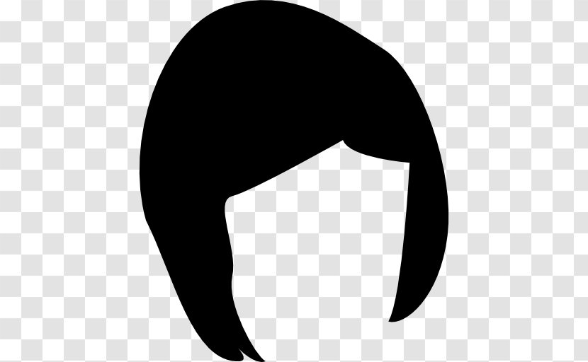 Circle Line Human Head Hair - Crescent - Wig Transparent PNG