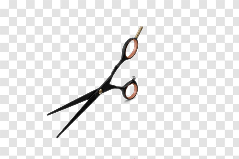 Scissors Hairdresser - Hair Care - Black Transparent PNG