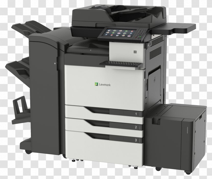 Lexmark Multi-function Printer Laser Printing Output Device - Technology - Zebra Transparent PNG