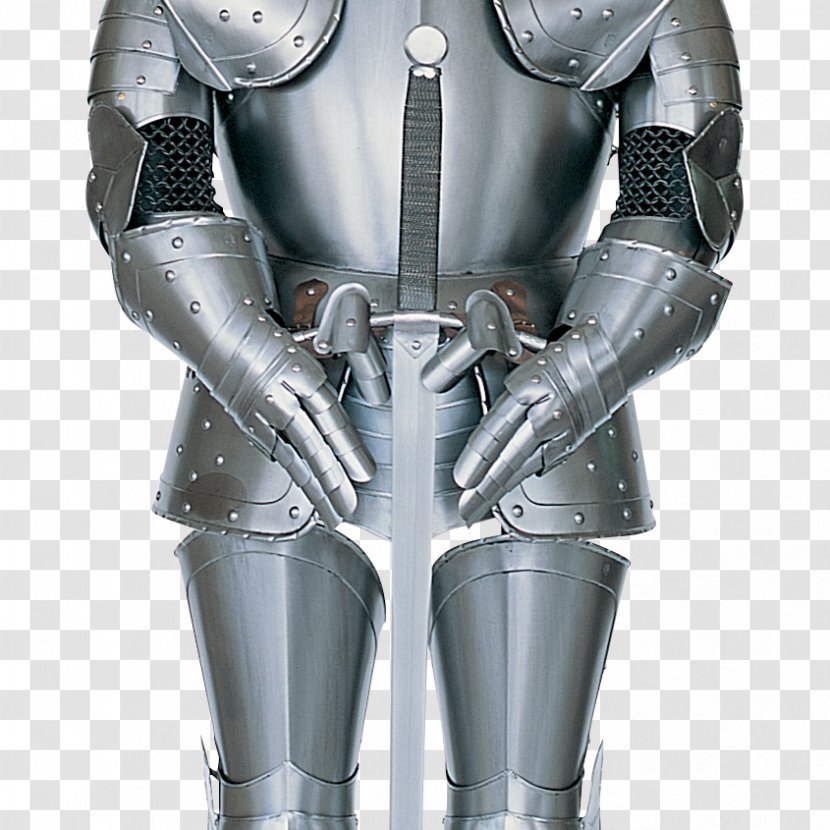 Plate Armour Knight Middle Ages Components Of Medieval Transparent PNG