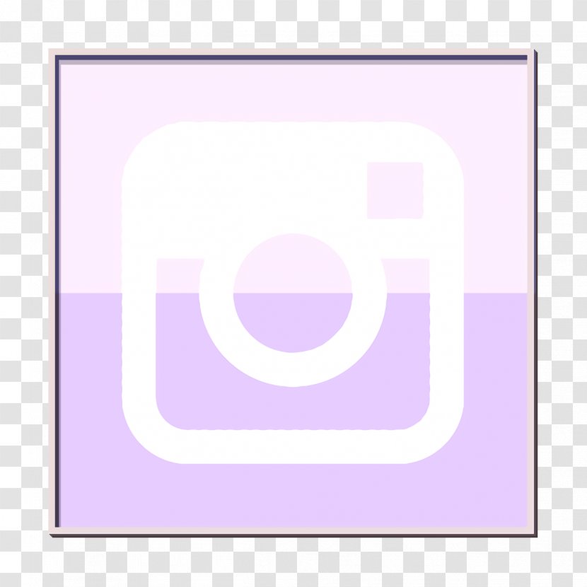 Instagram Icon - Violet - Logo Rectangle Transparent PNG