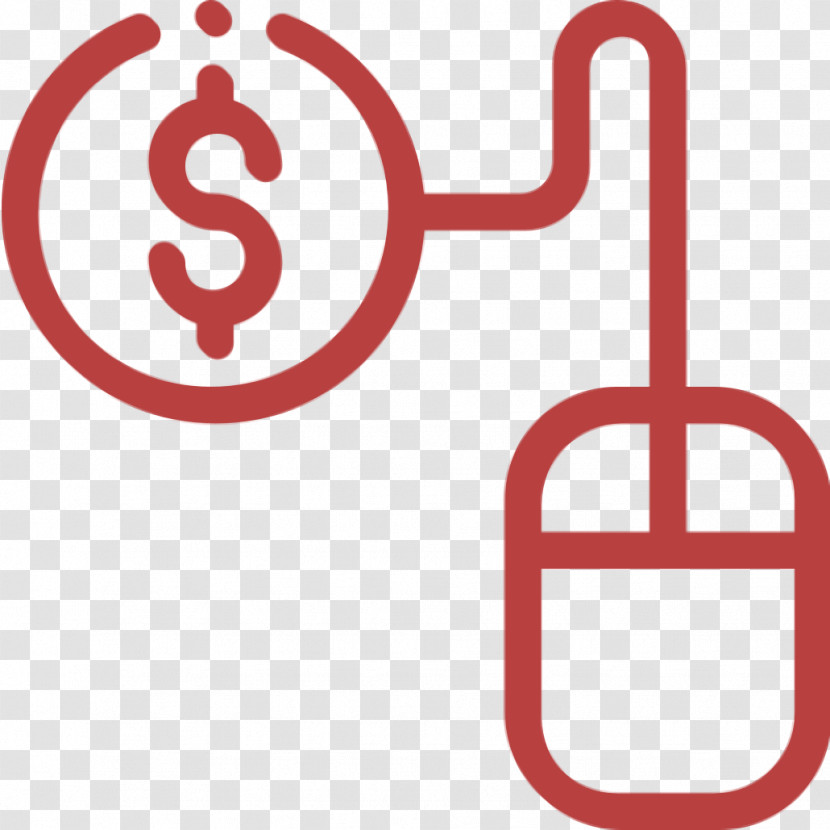 Digital Marketing Icon Coin Icon Pay Per Click Icon Transparent PNG