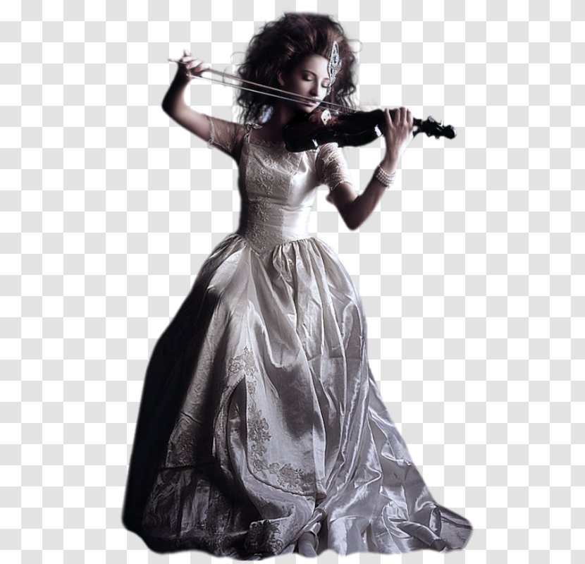 Woman Violin .de - Watercolor Transparent PNG