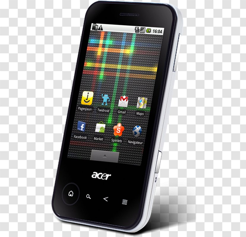 Smartphone Acer BeTouch E400 Feature Phone E120 E110 - Electronic Device Transparent PNG