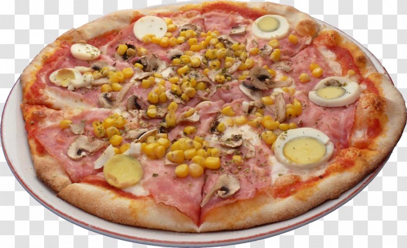 Pizza Margherita Ham Puff Pastry Fast Food - Cuisine Transparent PNG