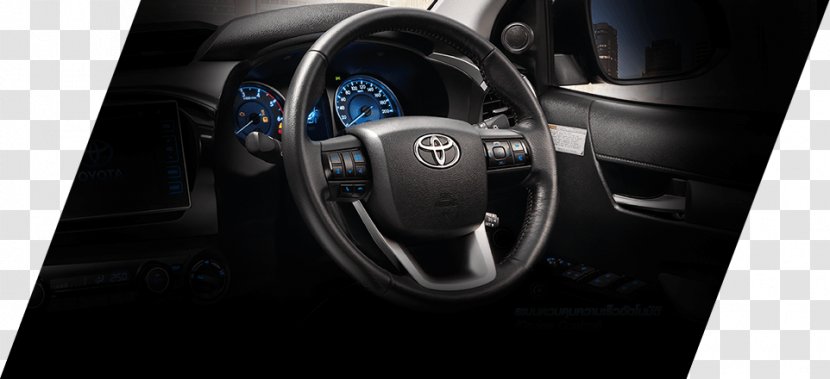Toyota Hilux Car Motor Vehicle Steering Wheels Luxury - Compact - Electronic Brakeforce Distribution Transparent PNG