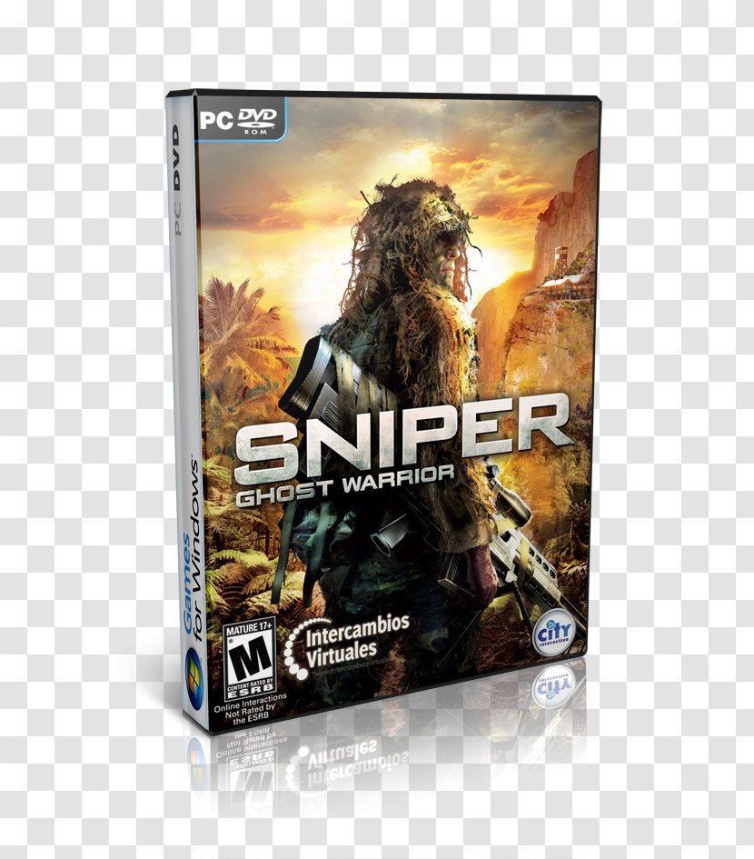 Sniper: Ghost Warrior 2 Xbox 360 3 PC Game - Video Transparent PNG