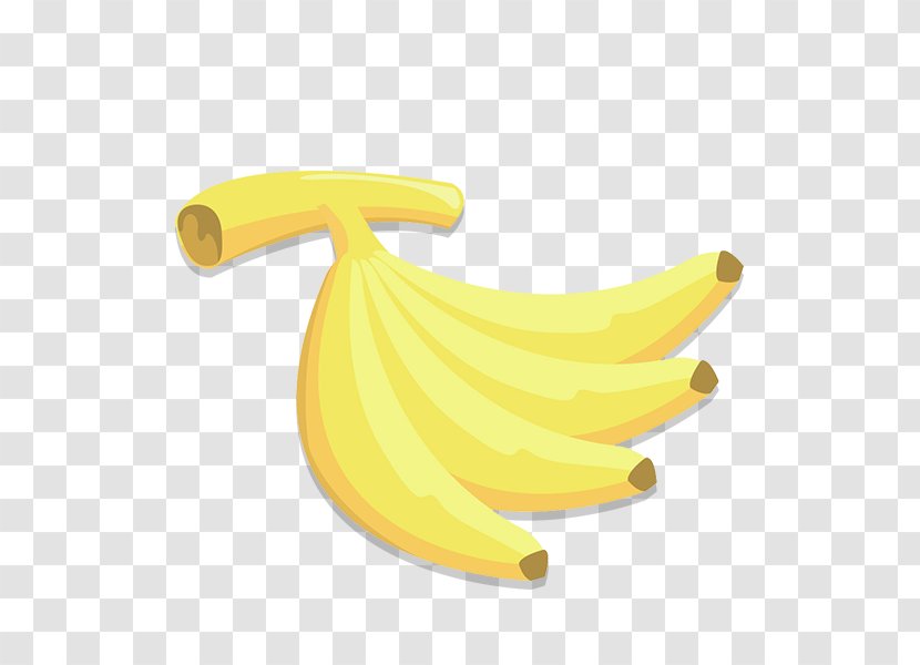 Banana Cartoon - Drawing - Hand-painted Transparent PNG