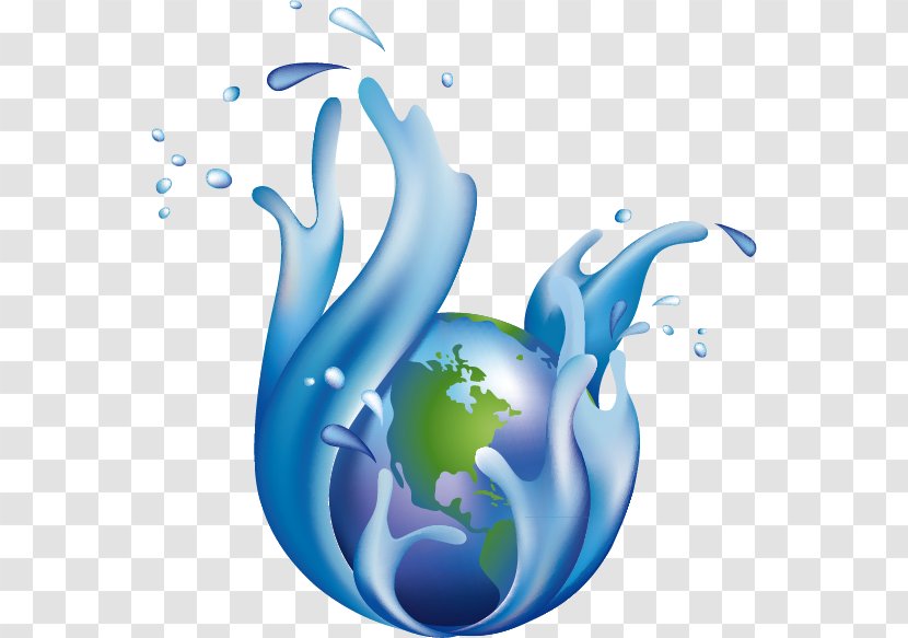 Earth Logo - Water Transparent PNG
