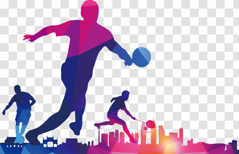 Poster Silhouette Basketball Transparent PNG