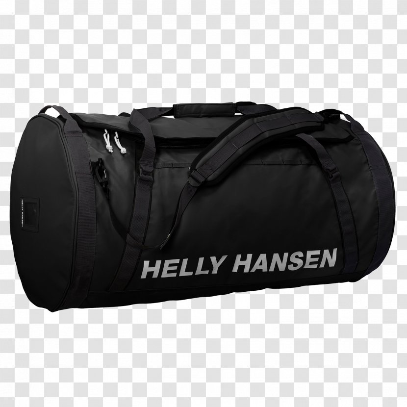 Duffel Bags T-shirt Helly Hansen - Black - Duffelbag Transparent PNG