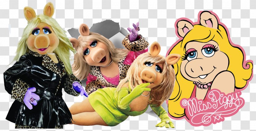 Miss Piggy Kermit The Frog Fozzie Bear Swedish Chef Muppets - Stuffed Animals Cuddly Toys Transparent PNG