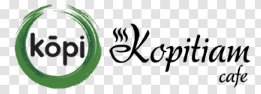 Coffee Logo Kopi Tiam Nasi Lemak Brand - Green Transparent PNG