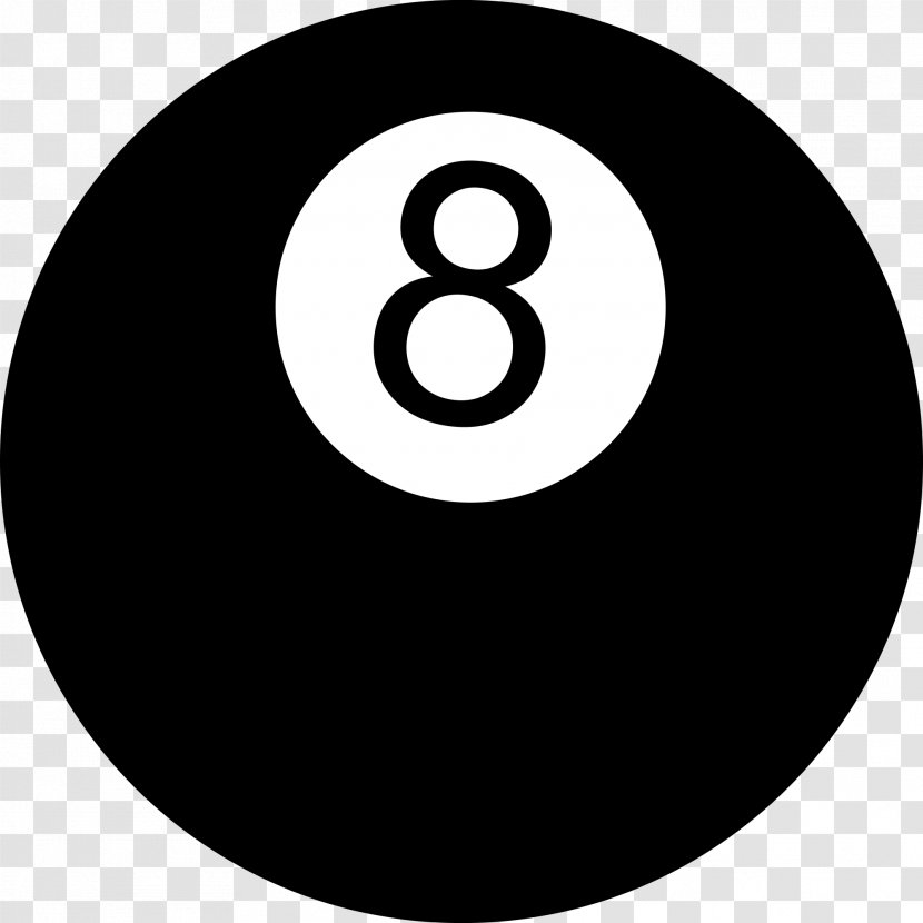 T-shirt Icon Eight-ball Pool - Cue Stick - Number 8 Transparent PNG