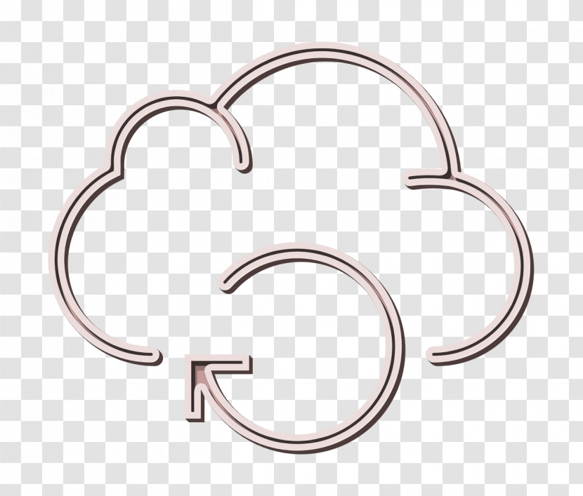 Data Icon Interaction Set Icon Cloud Computing Icon Transparent PNG