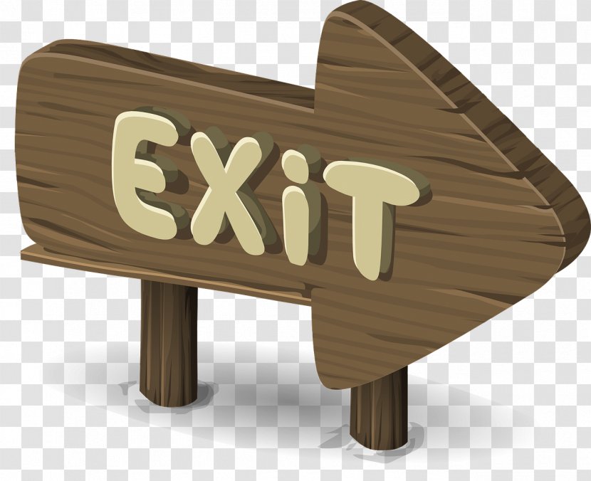 Exit Sign Emergency Clip Art - Brand Transparent PNG