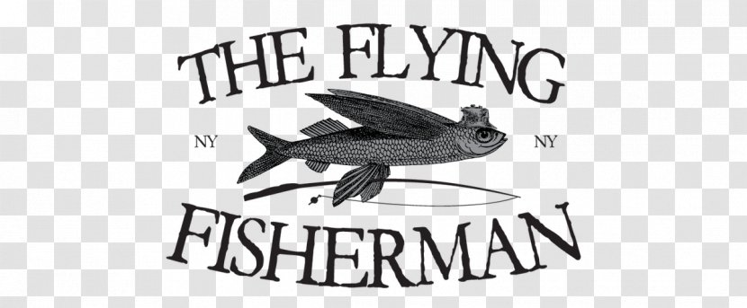 The Flying Fisherman Logo Brand Seafood Design - New York City - Scotsman And Gordon Transparent PNG