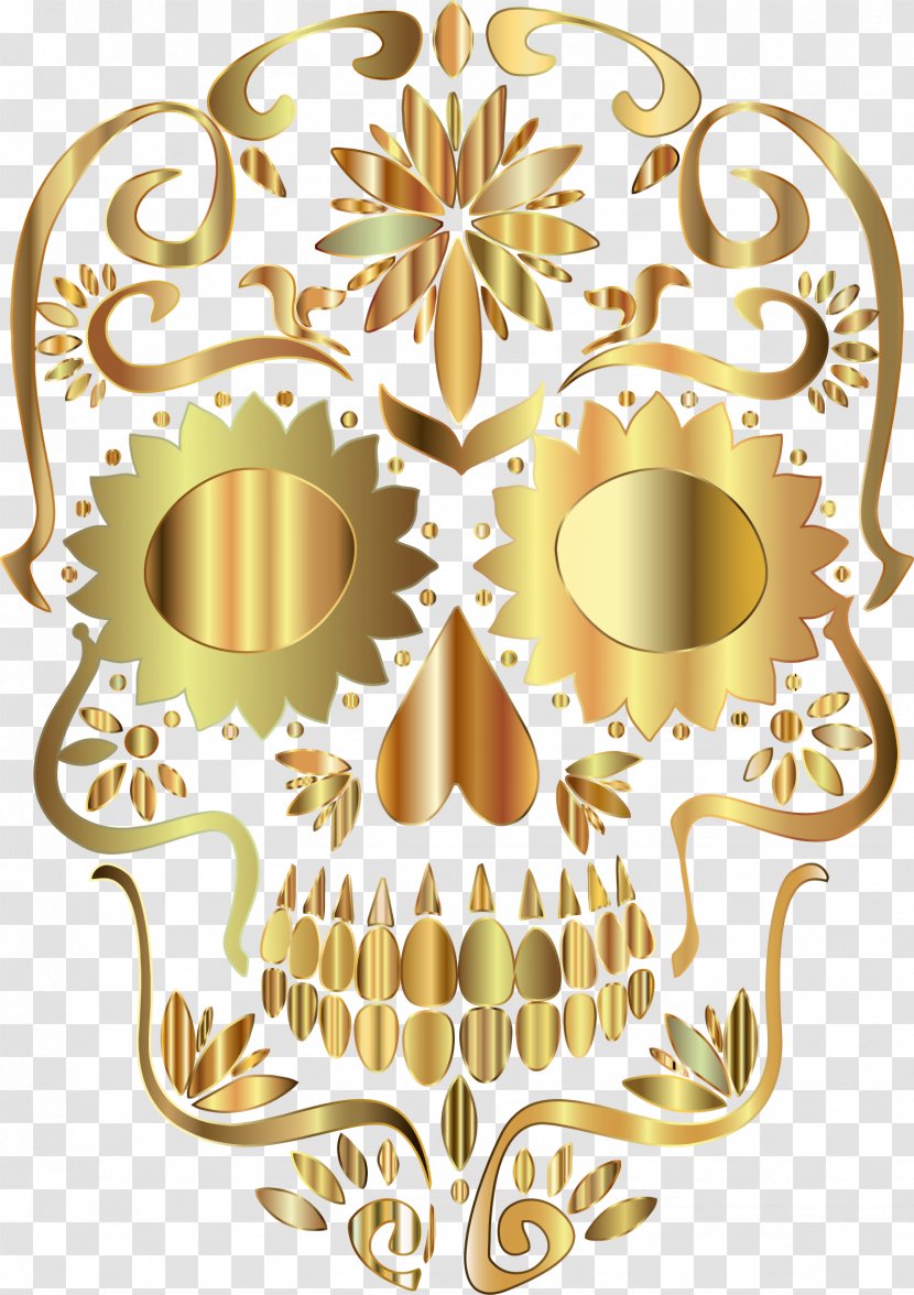 Calavera Skull Bone Desktop Wallpaper Clip Art - Sugar Transparent PNG