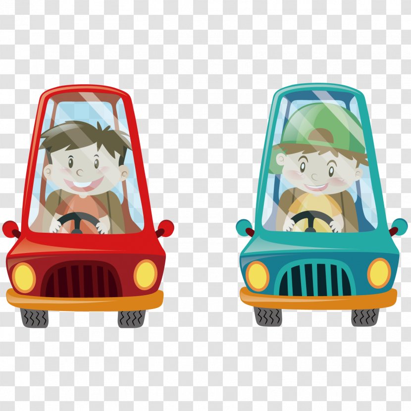 Royalty-free Stock Photography Illustration - Child - Vector Car Transparent PNG