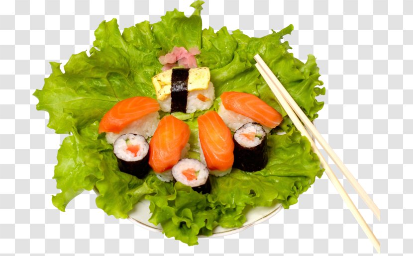 Sushi Japanese Cuisine Gimbap California Roll Onigiri Transparent PNG
