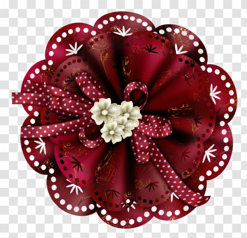 Cut Flowers Magenta - Burgundy Transparent PNG