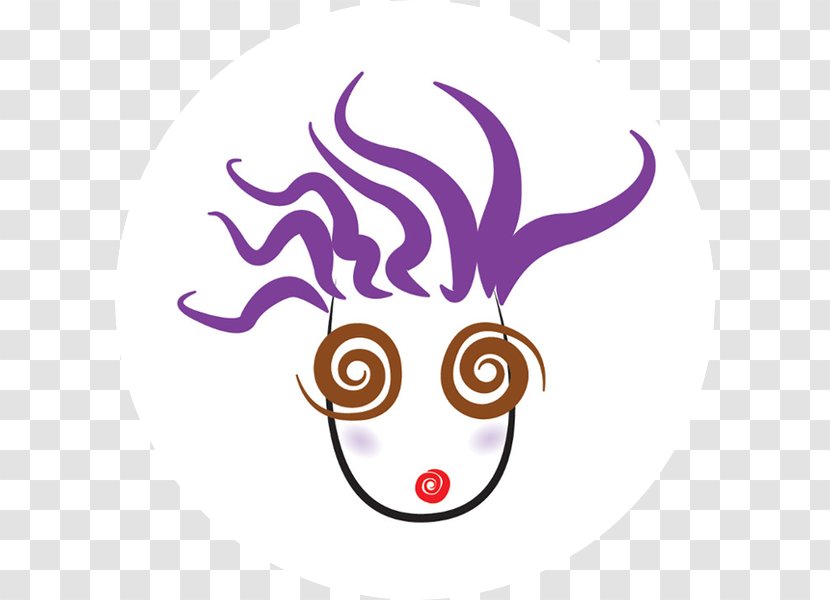 MGT Institut Reindeer Portrait Clip Art - Purple Transparent PNG