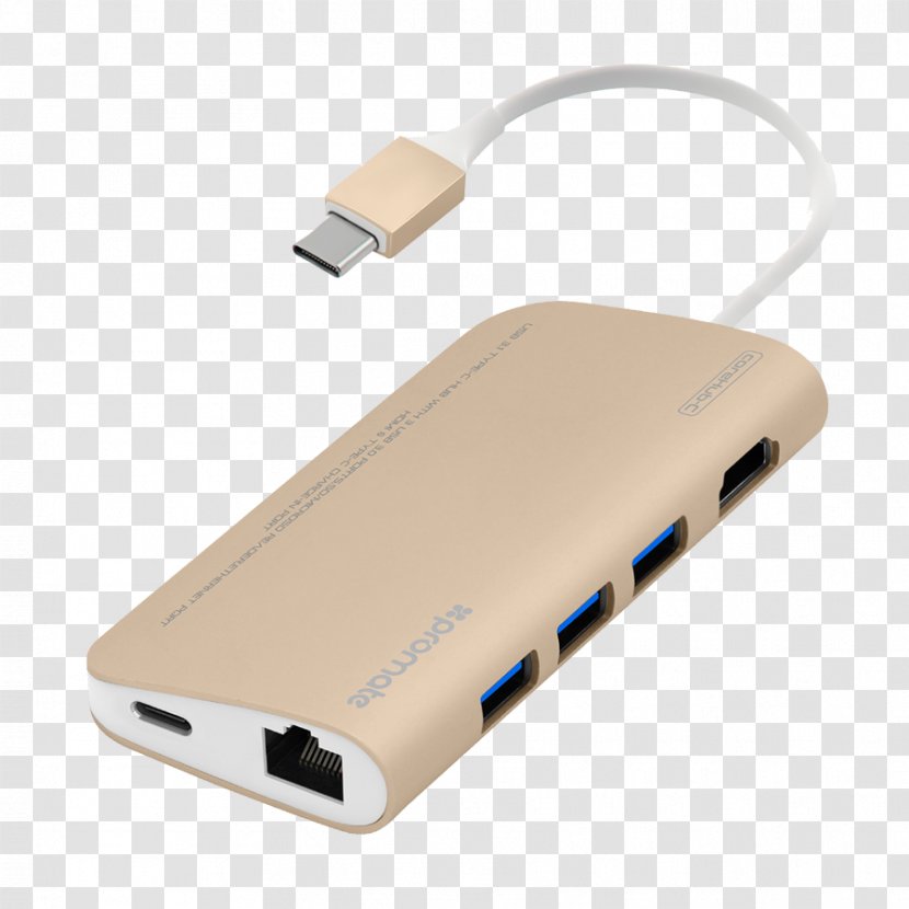 Adapter Ethernet Hub USB-C USB - Usb Transparent PNG