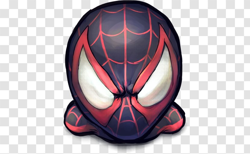 Bicycle Helmet Protective Gear In Sports Equipment Gridiron Football Motorcycle - Fictional Character - Comics Spiderman Morales Transparent PNG