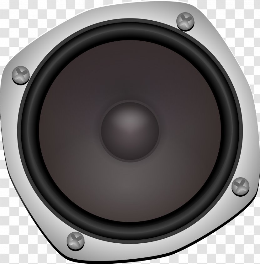 Loudspeaker Sound Clip Art - Cartoon - Audio Speakers Transparent Transparent PNG