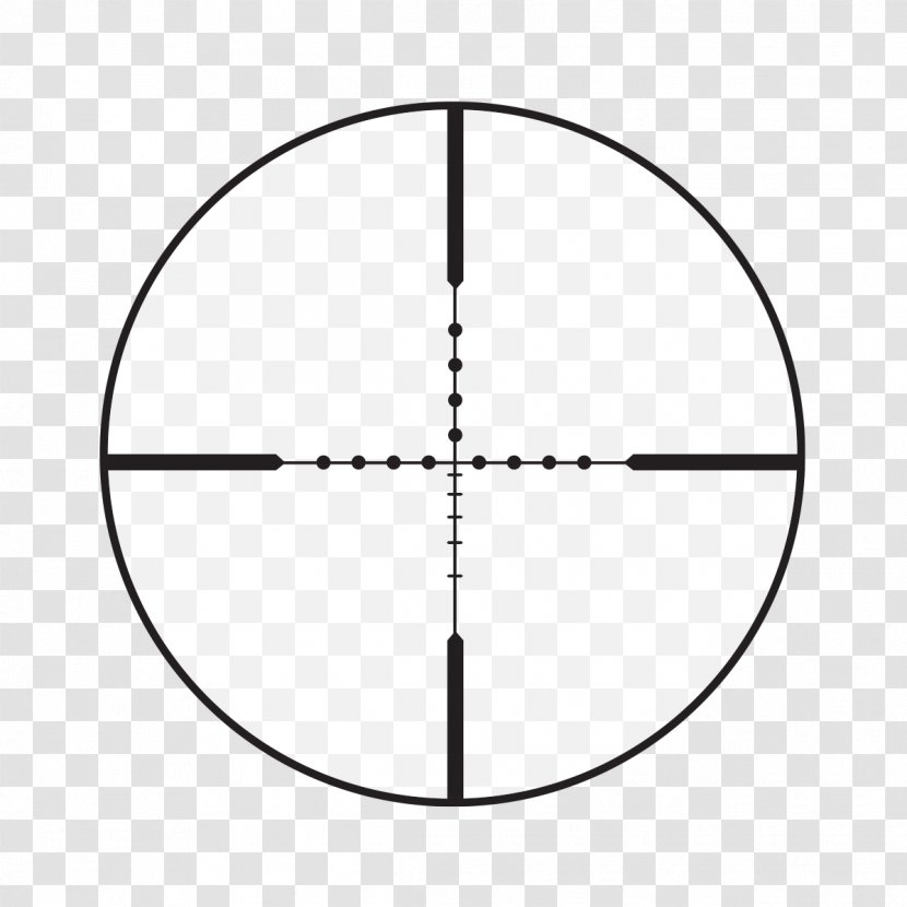 Milliradian Thousandth Of An Inch Reticle Telescopic Sight Minute Arc - Tree - Frame Transparent PNG