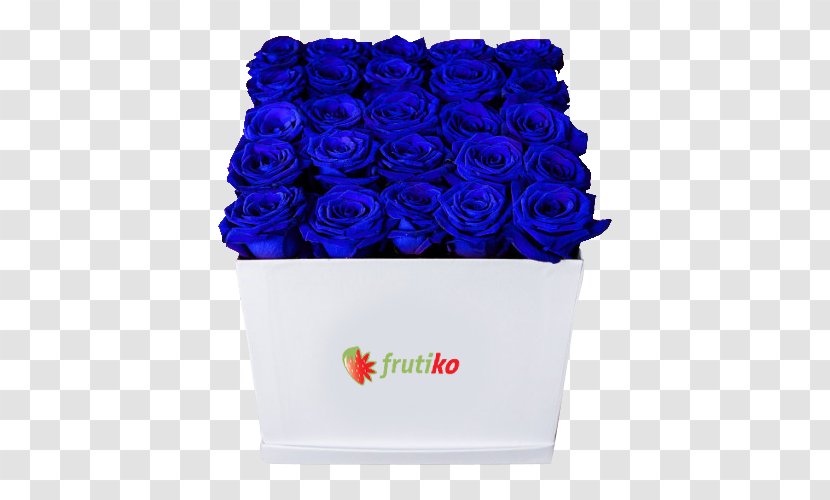 Blue Rose Garden Roses Cut Flowers Box - Plant Transparent PNG