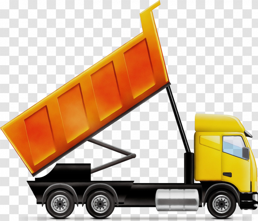 Truck Commercial Vehicle Car Roll-off Transparent PNG